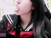 Creamy Pink Pussy School Girl Skips Classes to Cum Imagining you Fucking Her 2/16