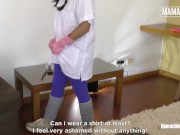 Sexy Cleaning Lady Antonia Alzate Steamy Fuck With Her Client - MAMACITAZ 3/16