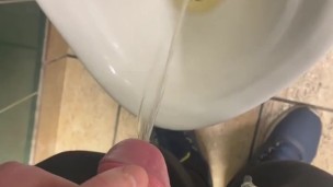 Hung Uncut Teen Pisses
