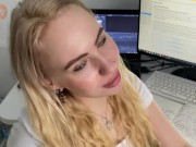 Slutty student offers her holes for the best mark 3/16