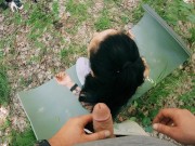 Backstage with Black Lynn - POV Free Use Outdoor Massive Facial (Freeuse Video) 4/16