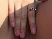 Luring Coed Juliette Shows Off Her Tiny Tits And Sweet Slit! 12/16