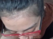 Before going to work I like to leave my boyfriend without milk on his balls: BLOWJOB 1/16