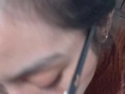 Before going to work I like to leave my boyfriend without milk on his balls: BLOWJOB 9/16