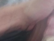 Jerking off on the couch