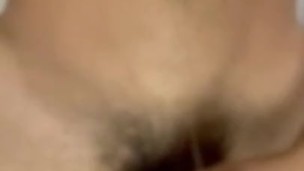 ベッドでオナニー