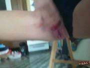 I play a bit with my pussy and do some squirts 15/16