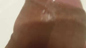 Tocandome en el lava manos