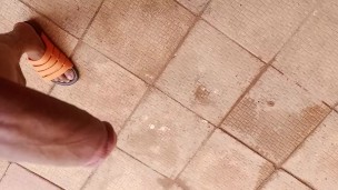Vue Imprenable d'une Bite d'un jeune de teint clair