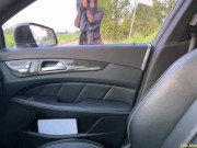 Sex under the bridge with a prostitute taken from the street and paid for