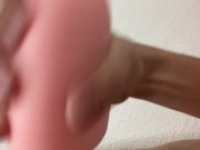 Batendo Punheta com Masturbador Masculino Anal Egg Ass 13/16