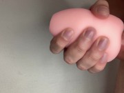 Batendo Punheta com Masturbador Masculino Anal Egg Ass 3/16