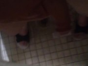 Jacking cock in shower 10/16