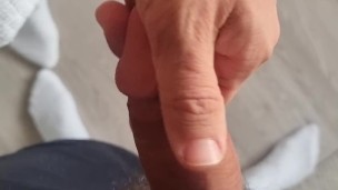 Hairy Arab Top gets handjob