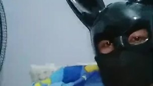 Masturbating in bed