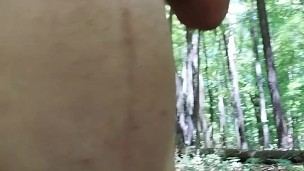 BWC out while hiking on a trail