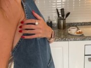 Stepmom cooking breakfast 6/16