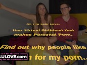 Naked babe makes it up to husband after being giant cunt, pretty feet with bright red toenails too - Lelu Love 16/16