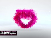 Naked babe makes it up to husband after being giant cunt, pretty feet with bright red toenails too - Lelu Love 4/16