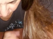 He was so ready for a blowjob I made him cum in 3mins… tasted so good!! 11/16