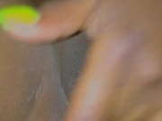 Stroking my tight pussy 16/16