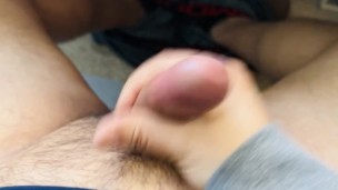 Quick jerkoff at work before I get caught