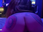 Lock his Dick, put your Strapon on it, Ride it and Squirt on him. OnlyFans FEMFORHER