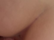My tight pussy makes him cum fast- no mess 5/16