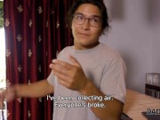 DADDY4K. Jillian Janson and BF's rich dad have amazing sex in the living room 2/16