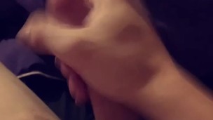 Jerking my cock