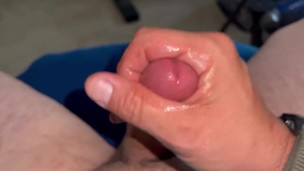 ASMR Jackoff Solo Male Thick Cock Masturbation Part 1