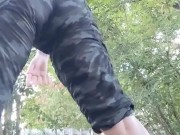 getting filthy outdoors- stripping, fingering, cumming outside in the backyard squirting 5/16