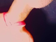 Primer plano la mejor chupada en los labios mas sexys 11/16