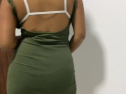 Culona en vestido bailando sexy 4/16