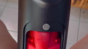 Jerk off with my new sex toy