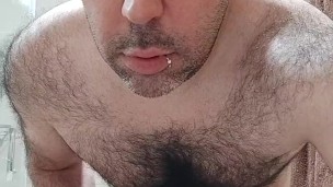 Accidental cum show webcam