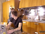 SHAME4K. Russian blonde mature caught with hot pics and banged by a guy 4/16