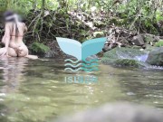 Skinny step sister shows her tits and takes my dick out to suck it in the mountain. 12/16