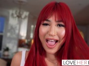 Sexy Asian Babe Teasing Her Feet 1/16