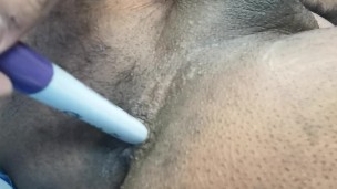 Close up anal insertion