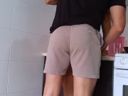 Yo solo quería tomar agua y termine follando en la cocina 1/16