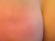 Amelia gets her pussy stretched out and squirts on daddie🩵😈 2/16