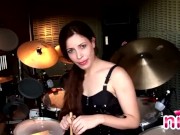 Lesbian nina naked drums 2/16