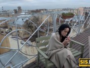 SISPORN. Brunette beauty agrees for sex with stepbrother to keep him silent 5/16