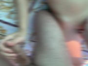 Mutual Masturbation 🍌🍑 in the Open Tent ⛺️ at the Public Nude 👙🔞Beach in Spain. Nude MILF👸🏼 1/16