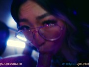 Cute Gamer girl gets railed on the counter and her pussy covered in cum (Trailer) - TheMindofTommy 10/16