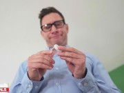 Fakehub - Anal busty nurse uses cock toy to get sperm sample before using the creampie method 2/16
