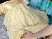 yellow dressed desi bride pussy fucking hardsex with indian big cock 2/16