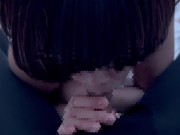 セクシーでエロい激しいフェラで大量に精子を絞りだしちゃう♡　cuminmouth cumshot 6/16