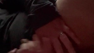Stroking my cock